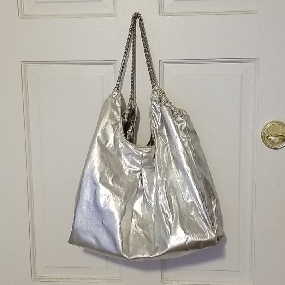 Silver Handbag